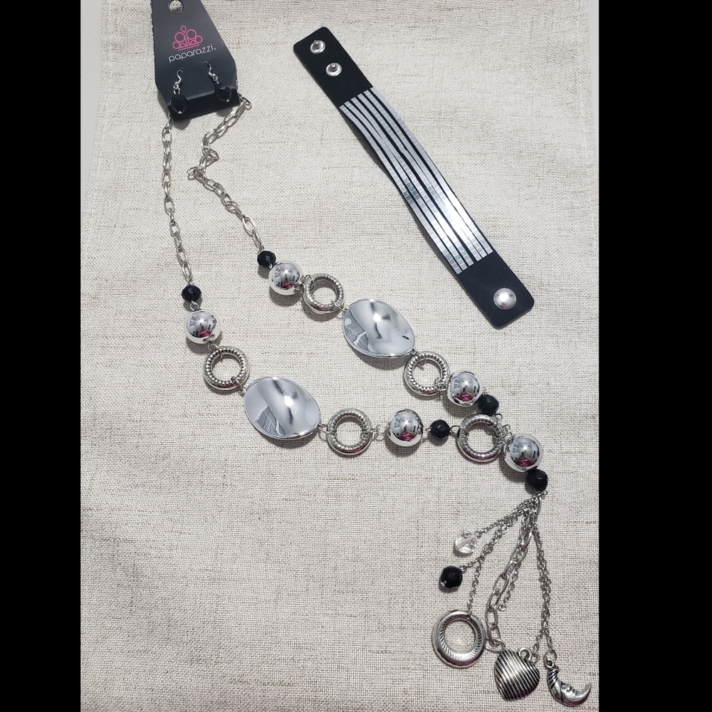 Long Necklace and Bracelet